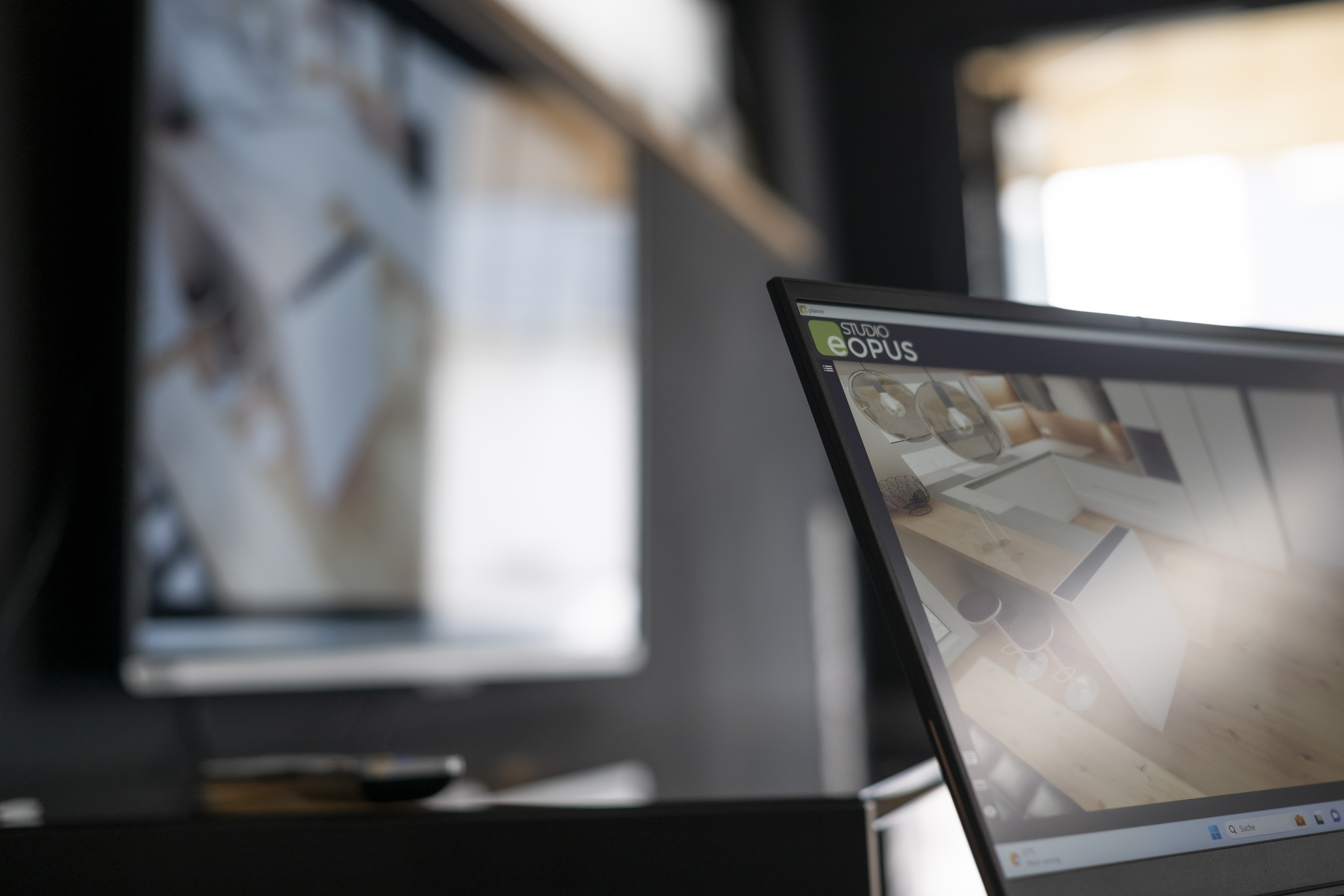 Planungsprogramm Bildschirm Küchenplanung eOpus