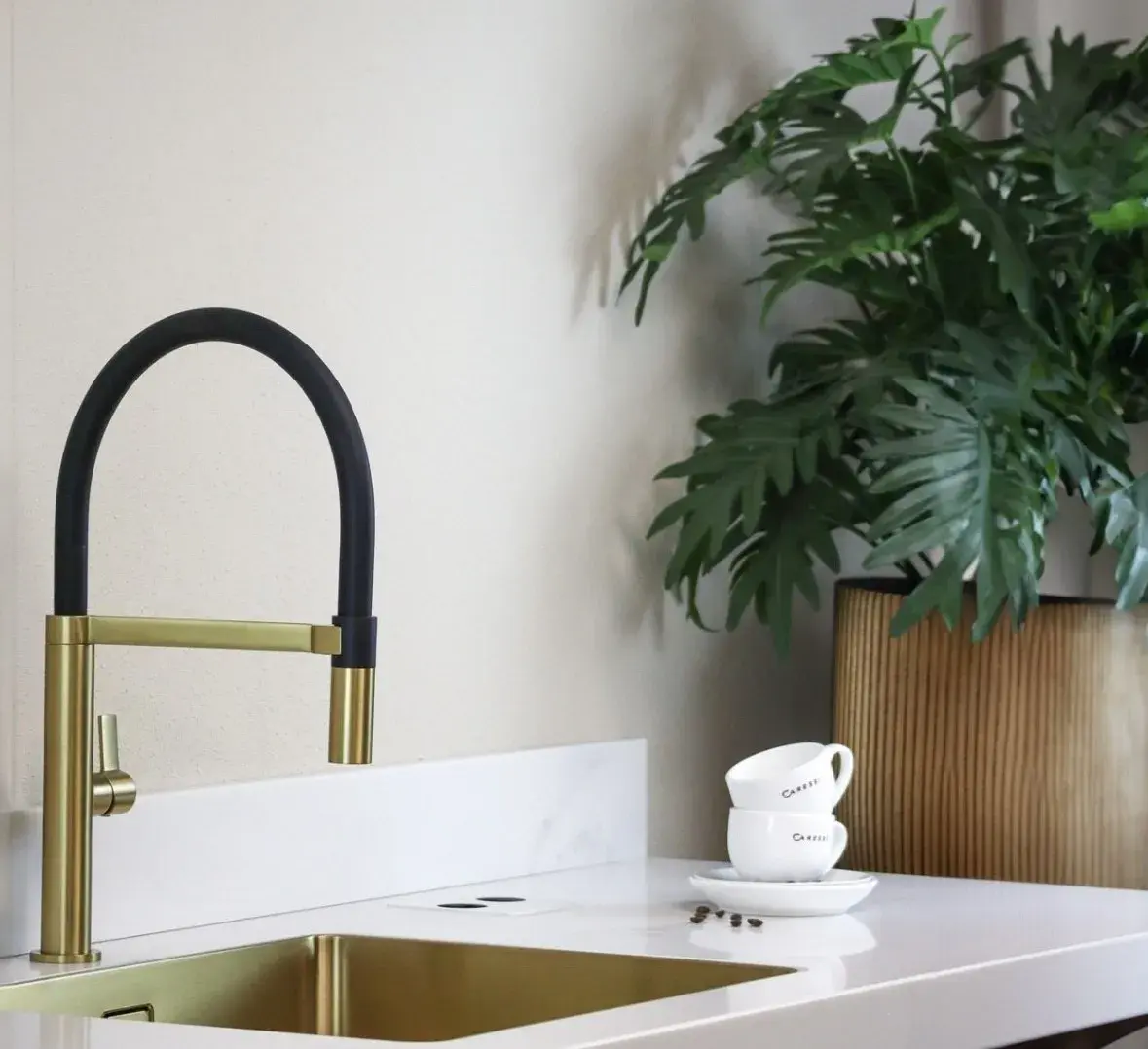 Caressi Armatur mit Spüle